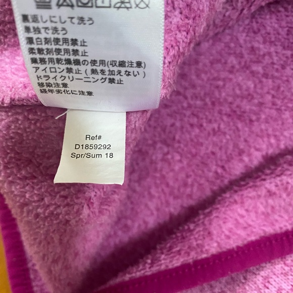 Eddie Bauer Women’s Snap Fleece Pullover Sweater Size S – Pink/Purple - Picture 10 of 14